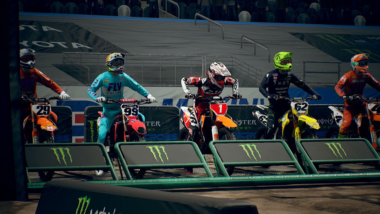 Monster Energy Supercross 3 450 East Rutherford Hard + 7 Sec AI