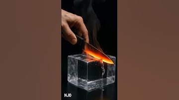 Ice Cutting With Knife #jelly #ice #icecutting #facts #ai #shorts #youtubeshorts