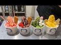 japanese food - ice cream rolls ロールアイス