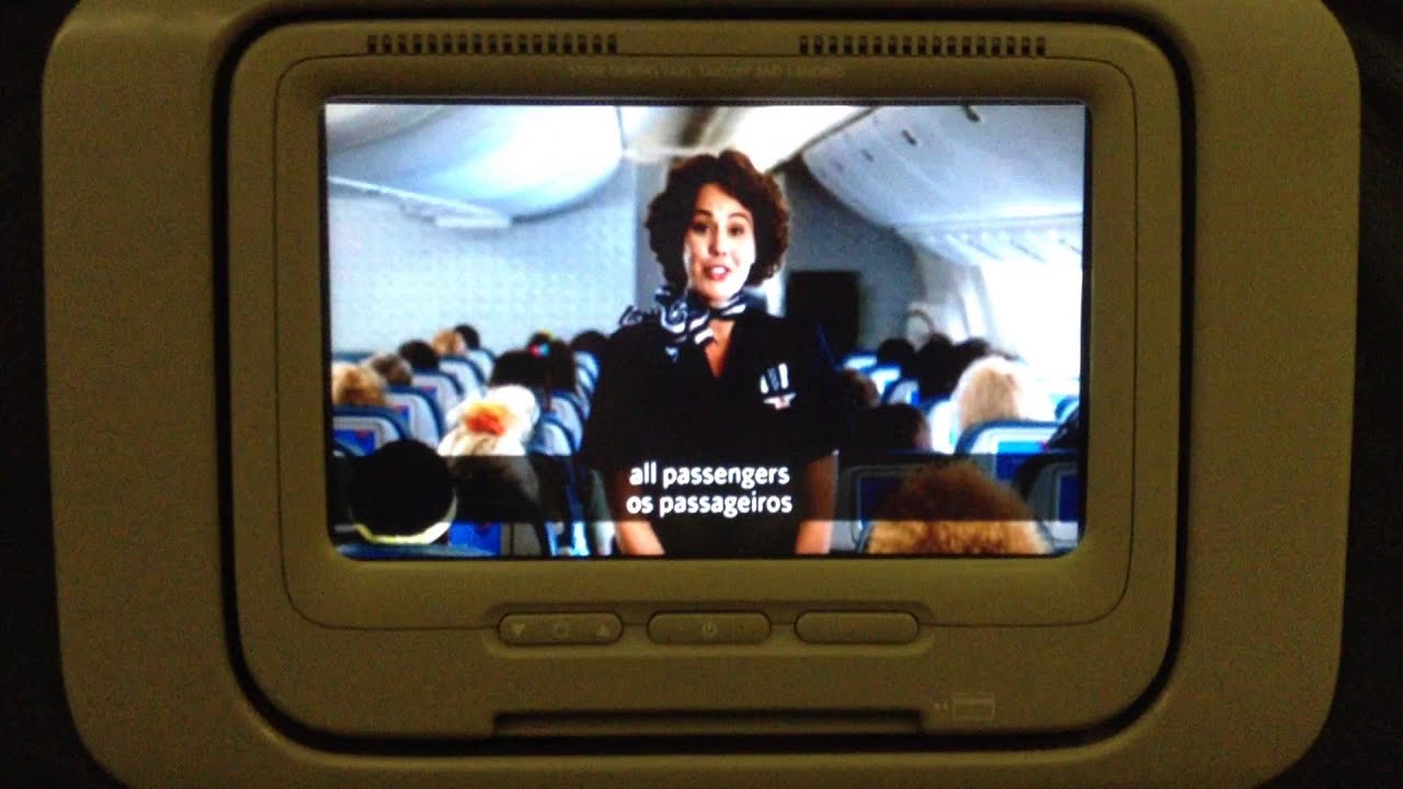 Delta Airlines - Tribute to the 80's - HILARIOUS Safety Video!