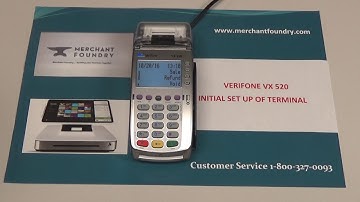 VX520 - Initial Setup