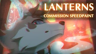 Lanterns (Commission Speedpaint)