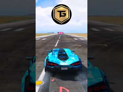 YOUTUBERS CAR'S JUMPING COMPETITION ON FIGHTER JETS #shorts #gta #gta5