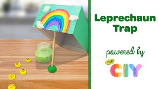 How to Make A Leprechaun Trap, DIY St Patrick's Day Craft || Crayola CIY