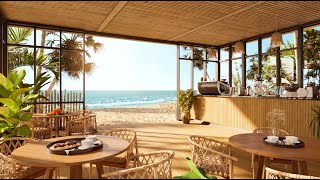 Bossa Nova Cafe Jazz Music by the Sea with Relaxing Bossa Nova Jazz Music and Smooth Sea Waves by Coffee Shop Music 2,333 views 1 month ago 8 hours, 32 minutes