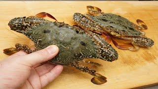 渡り蟹 ワタリガニ の締め方と塩茹での作り方 Youtube