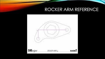 AutoCAD Rocker Arm Tutorial