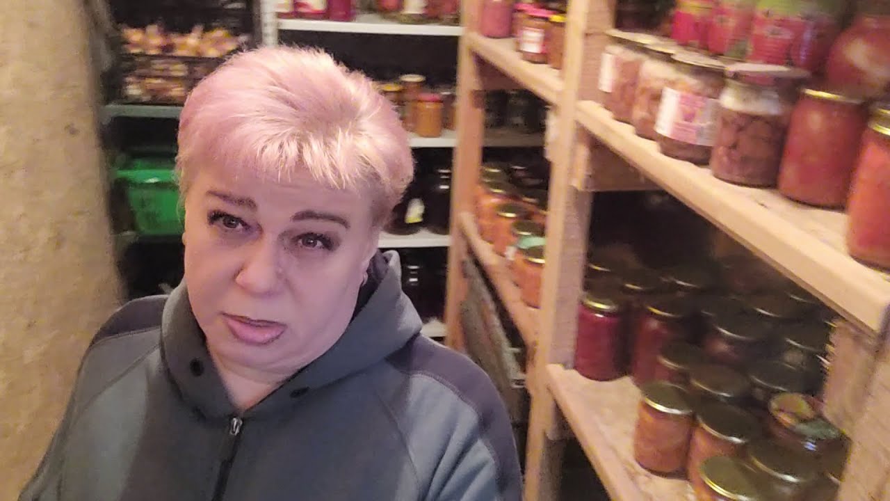 ПРИВЕТ ИЗ ДЕРЕВНИ ! Мои запасы. - YouTube