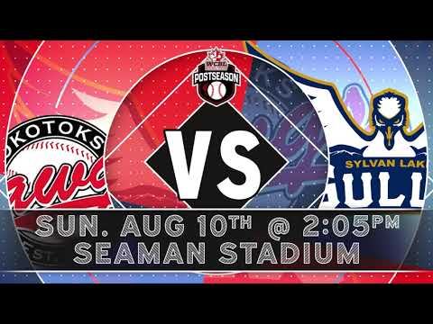 HIGHLIGHTS: Sylvan Lake Gulls at Okotoks Dawgs (Round 2 - Game 1) - August 10, 2025