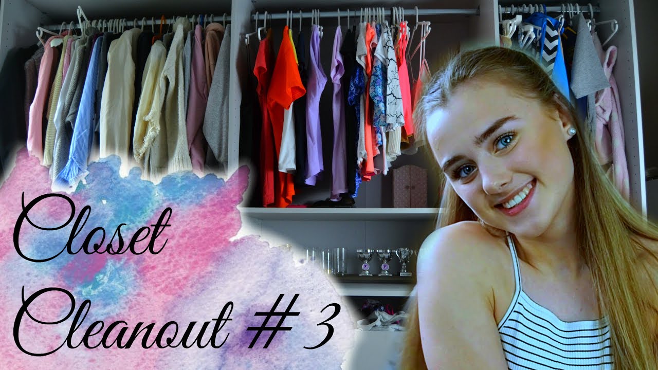 Closet Cleanout #3 - YouTube