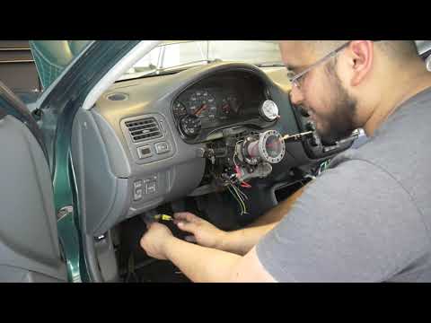 How to Bypass SRS & AIRBAG With After Market Steering Wheel ~ Honda ~