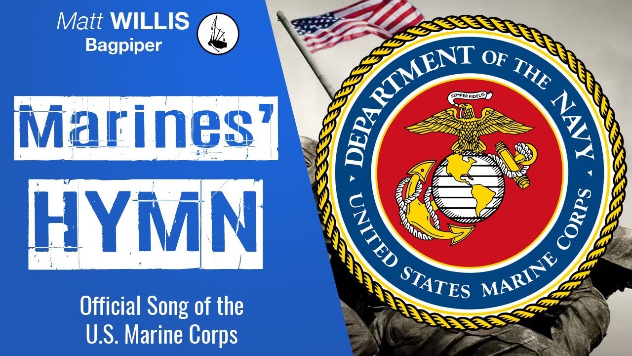 Marines' Hymn U.S. Marine Corps Anthem on Bagpipes! YouTube