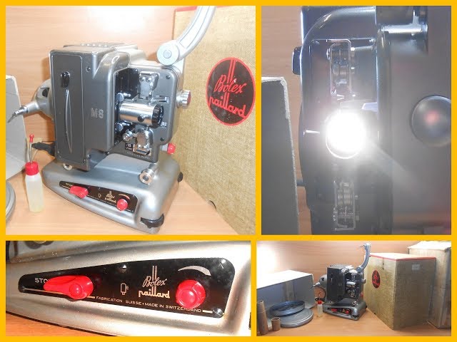 Bolex Paillard M8 Cine Film Home Movie Projector 8mm Hi-Fi 20mm