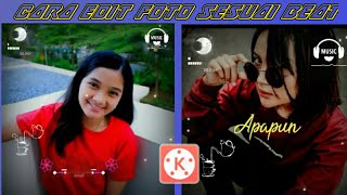 Cara Edit Foto Literasi 30 Detik✨Sesuai Dengan Beat| Story wa keren✨KINEMASTER