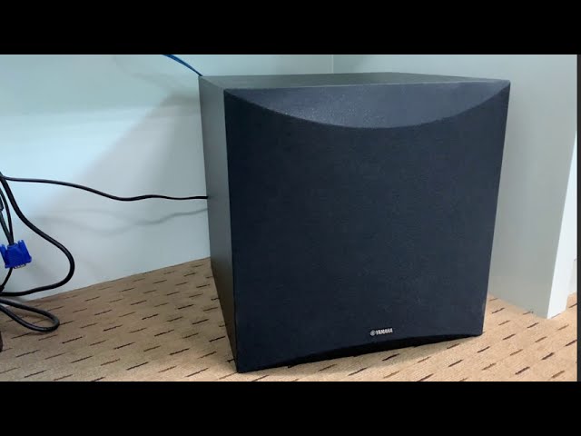 Subwoofer Yamaha NS | | Sound Test - YouTube