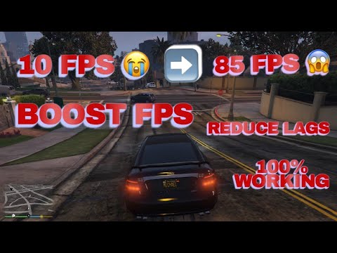 100% WORKING | How To Fix GTA 5 Lag While Driving | GTA 5 4GB Ram Lag ...