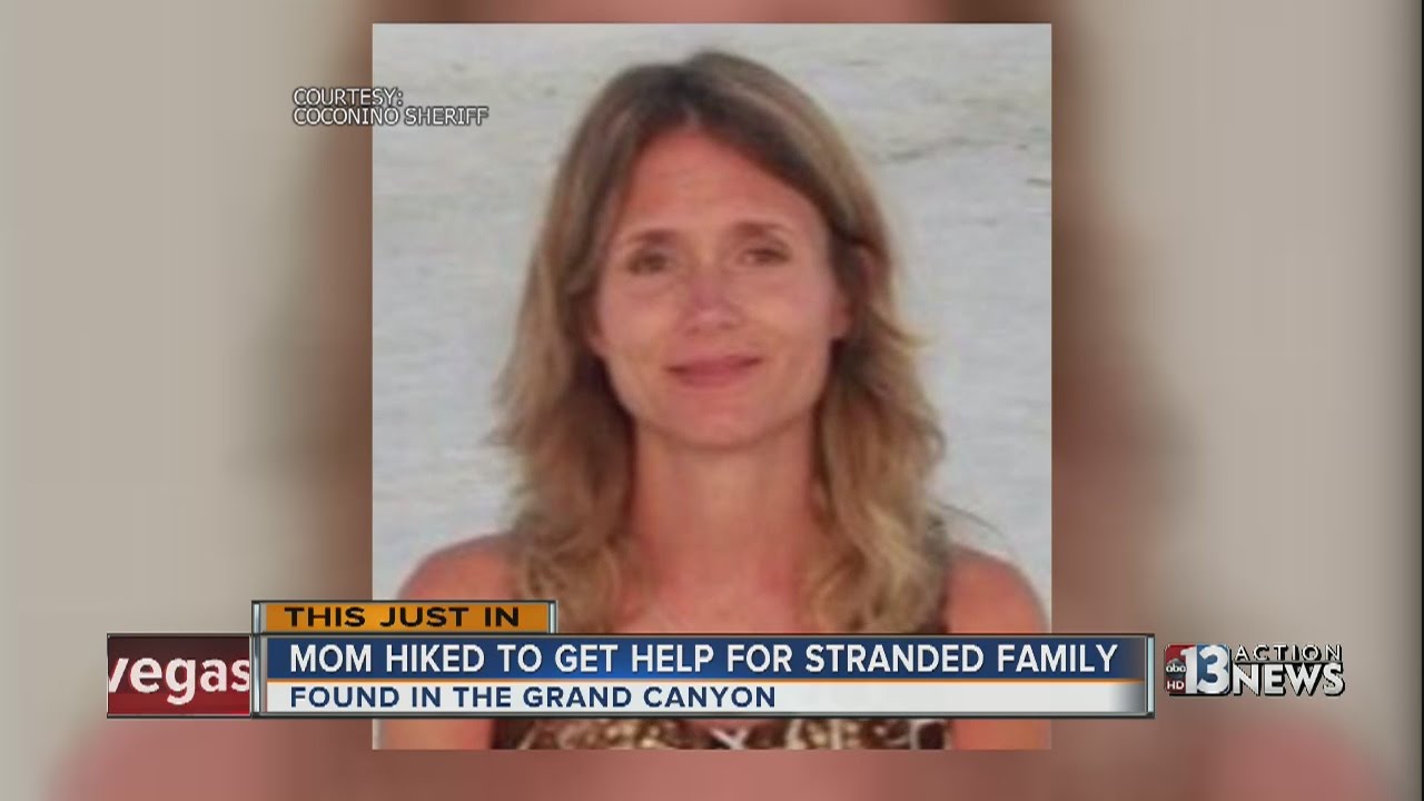 Search crews rescue family lost in the Grand Canyon - YouTube