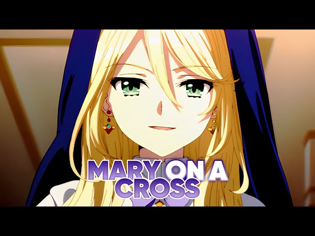 Nightcore - Mary On A Cross [Ghost] [Female Version] Lirik & Terjemahan Indonesia class=