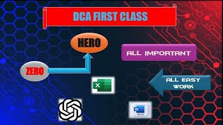 DCA First class #DCA #DCAFirstClass #ComputerCourse #Success  #ComputerLearning  #FutureReady