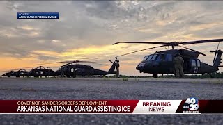 People in Fayetteville react to Arkansas National Guard being deployed to help ICE