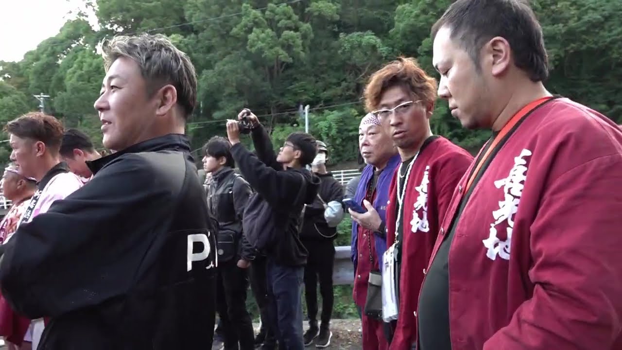 ＃新居浜太鼓祭り2023　次の年から1時間　早くなりました。　内宮神社かき上げ　　　　　　　　　　　　　　 ＃喜光地太鼓台