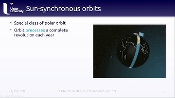 EGM310: Week 10, Part 1: Satellites and Sensors