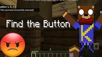 Minecraft |Find the button gone wrong! ||tagalog|