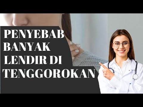 PENYEBAB BANYAK LENDIR DI TENGGOROKAN