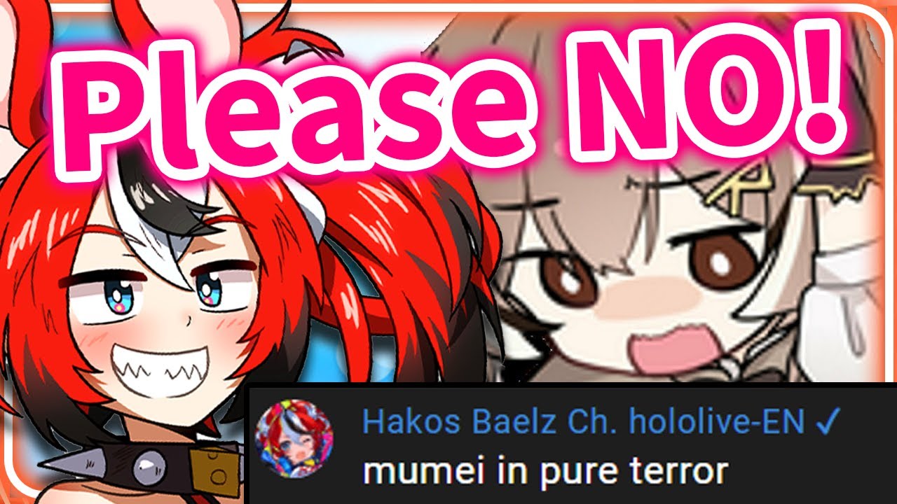 Bae Finally Found Out Mumei's Weakness 【Nanashi Mumei / HololiveEN】