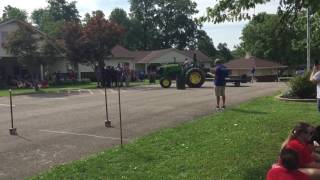 State FFA tractor driving competition