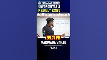 Std 10 Vidyakul Topper MAKWANA YOHAN - 99.77 PR  #vidyakul #topper #gseb #result #shorts