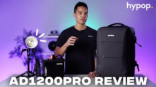 Godox AD1200 Pro | Powerful Flash Strobe | Unboxing & Review screenshot 5