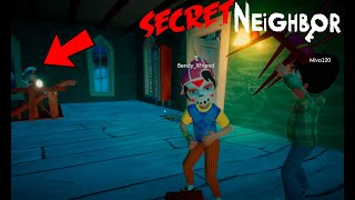 Secret Neighbor XMAS ALPHA  gameplay with Mivo120 (RU)