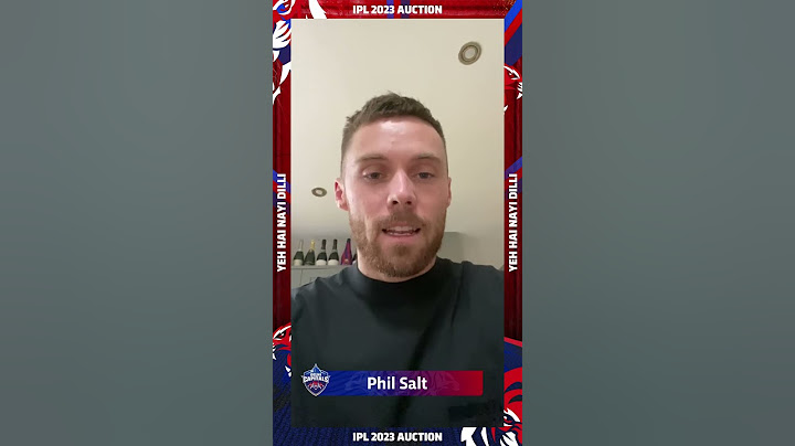 Phil Salt joins Delhi Capitals | #IPLAuction