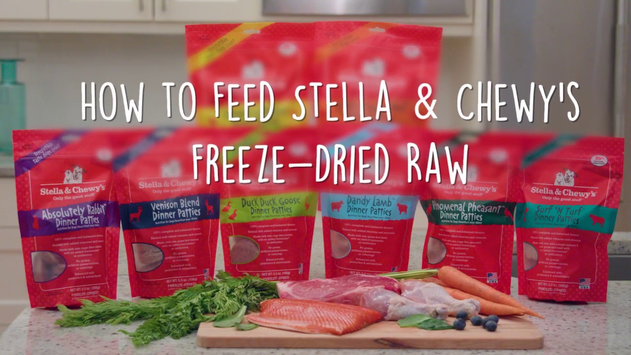 stella and chewy frozen raw patties