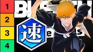 My Top 10 FAVORITE Speed Characters In Bleach: Brave Souls