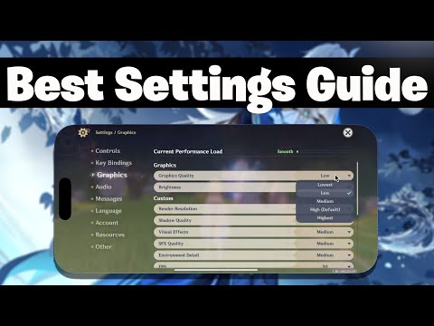 Genshin Impact Mobile: Best Settings for No Lag & High Performance | Android & iOS🎮🔥