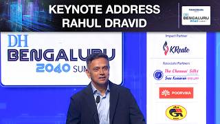Rahul Dravid Reflects On His Childhood in Bengaluru | Deccan Herald Bengaluru 2040 Summit | Fifth Ed screenshot 4