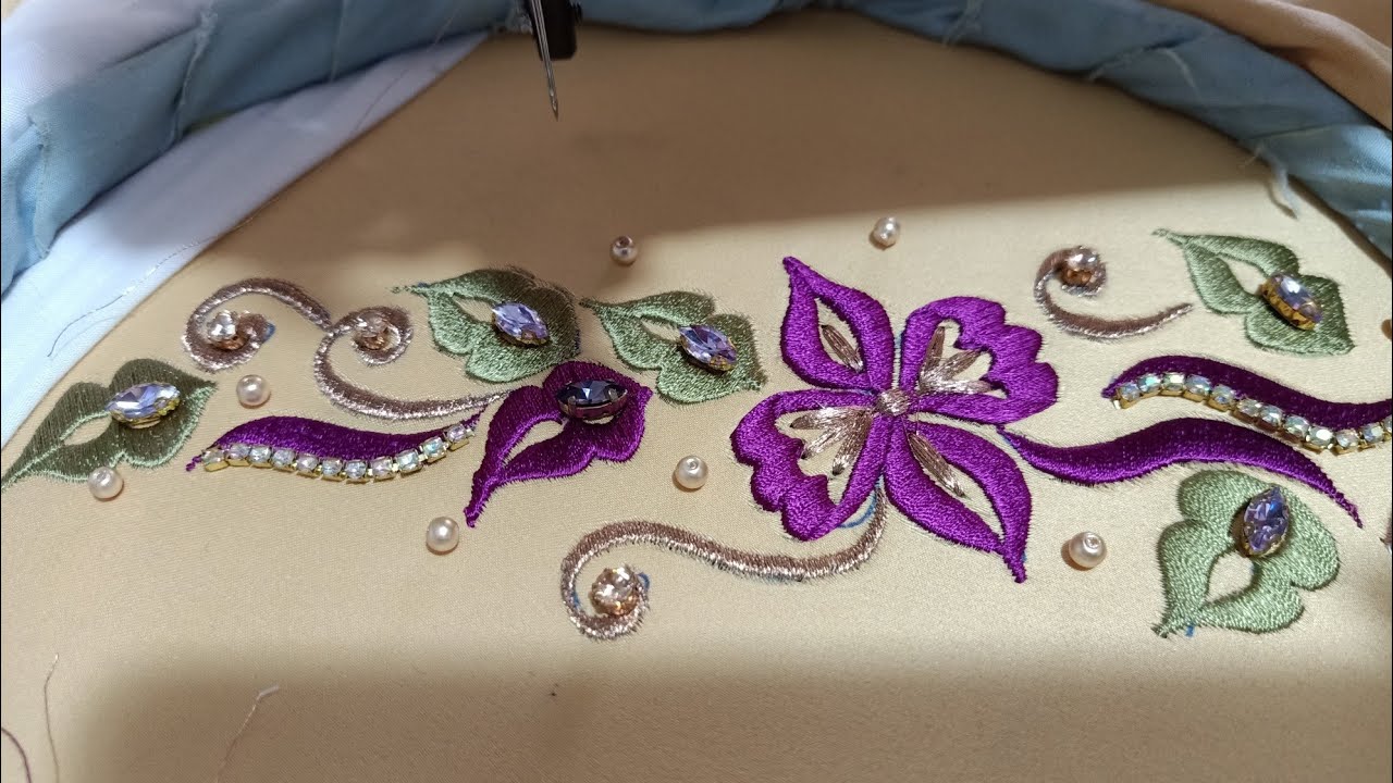 طرز وتنبات بلا تدوار مرمى 🌹🌹تعلم طرز مع ام عتمان زيدات طرازة اليوتيب  بكل احترافية