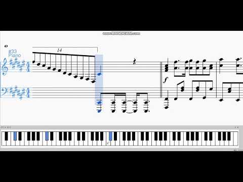 【ピアノ楽譜】 女の子になりたい／まふまふ　(ショート) MuseScore Ver.