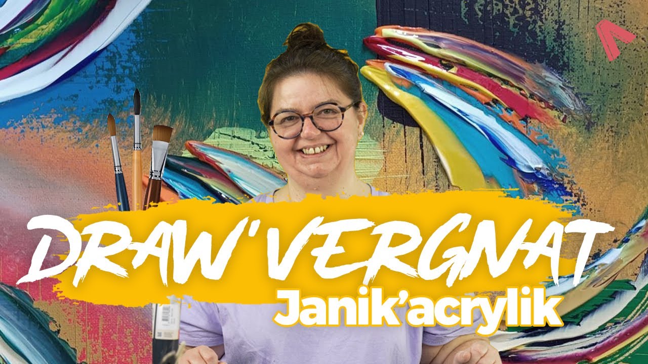 DRAW'VERGNAT AVEC JANIK'ACRYLIK !