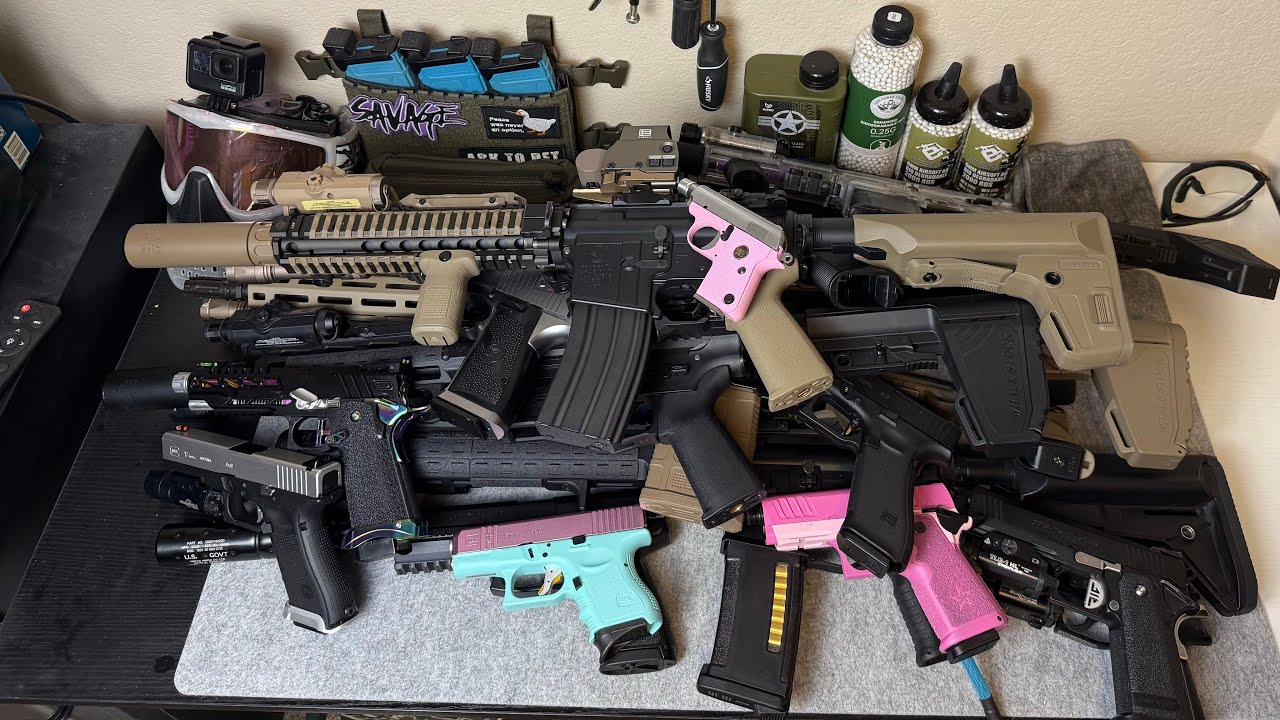 $10,000 Airsoft Collection!