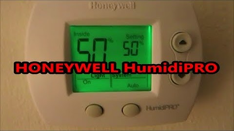 Honeywell HumidiPRO Digital Humidity Control