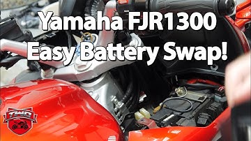 How To Replace The Battery On A Gen 3 Yamaha FJR1300