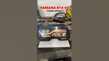 R15V3 meter Theme modify #yamahamodify #modify