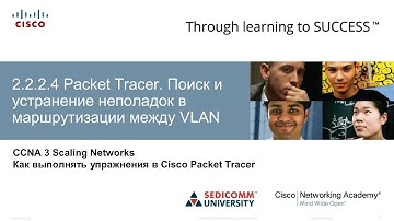 Курс Молодого Бойца Часть 3 2020 CCNA 3 SN 2.2.2.4 Packet Tracer - Поиск и устранение неполадок