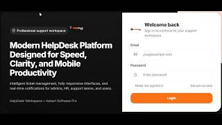 Modern HelpDesk Platform Designed for Speed, Clarity, and Mobile Productivity