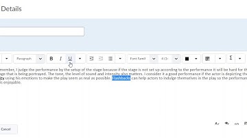 Edit My Discussion Post in D2L