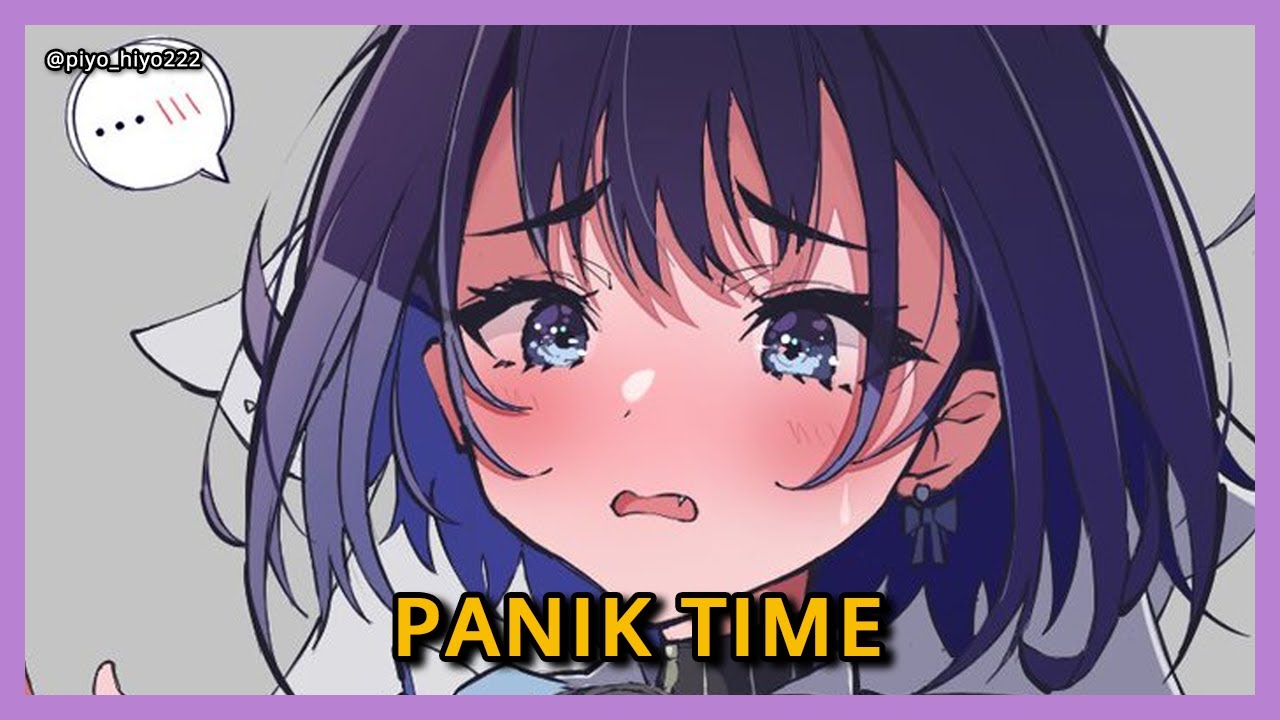 A Panicked Kronii is Cute as Well