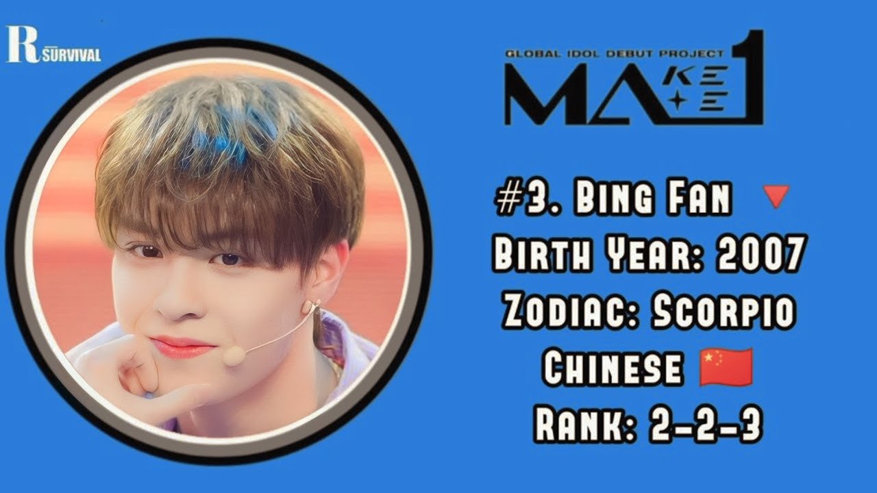 [MAKE MATE 1] OFFICIAL RANKING EP.3 [FROM 36 - 1]